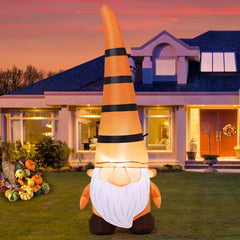 COMIN gnome front view showing cheerful design and curb appeal