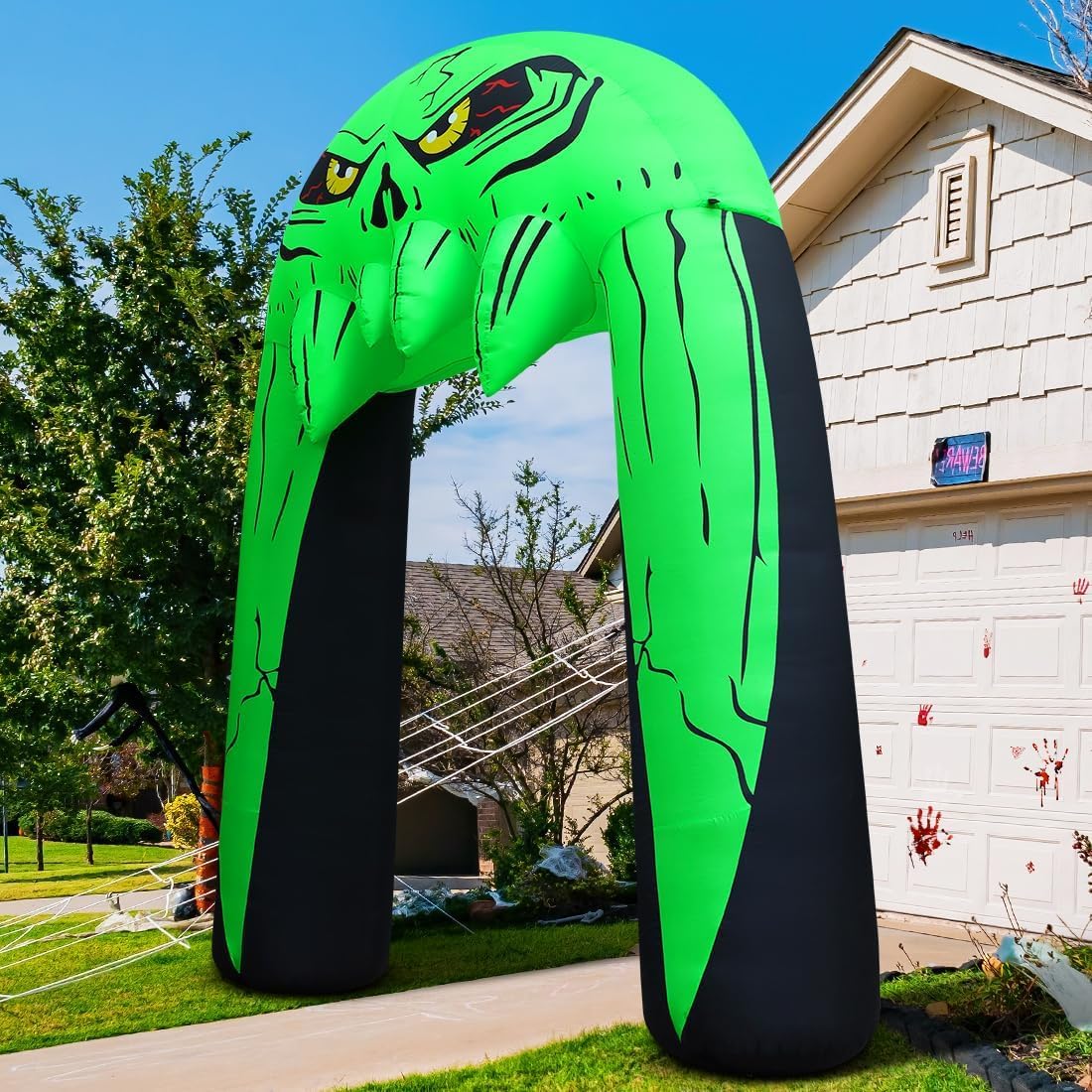 COMIN inflating with blower for fast setup and easy installation