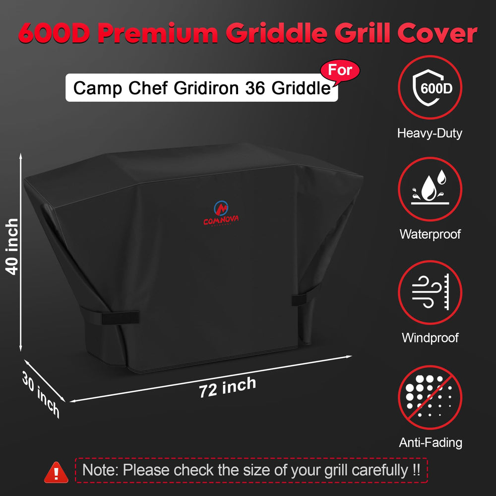 M COMNOVA OUTDOORS close-up of 600D fabric showing tear resistance benefit