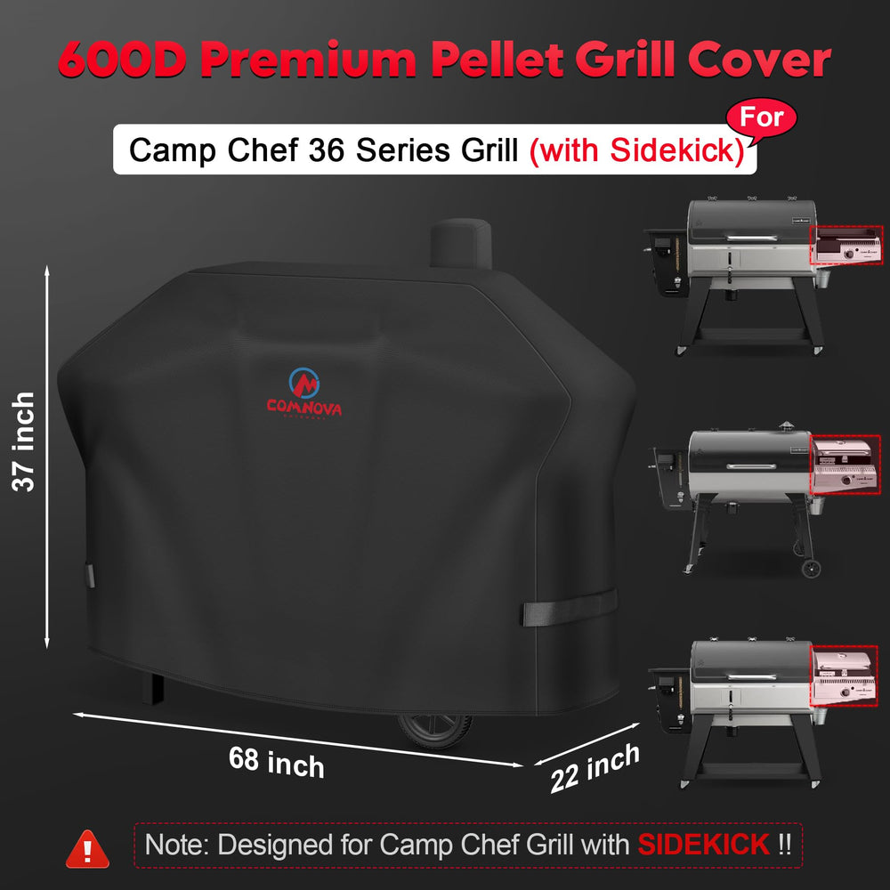 M COMNOVA OUTDOORS closeup over Sidekick area showing tailored fit benefit