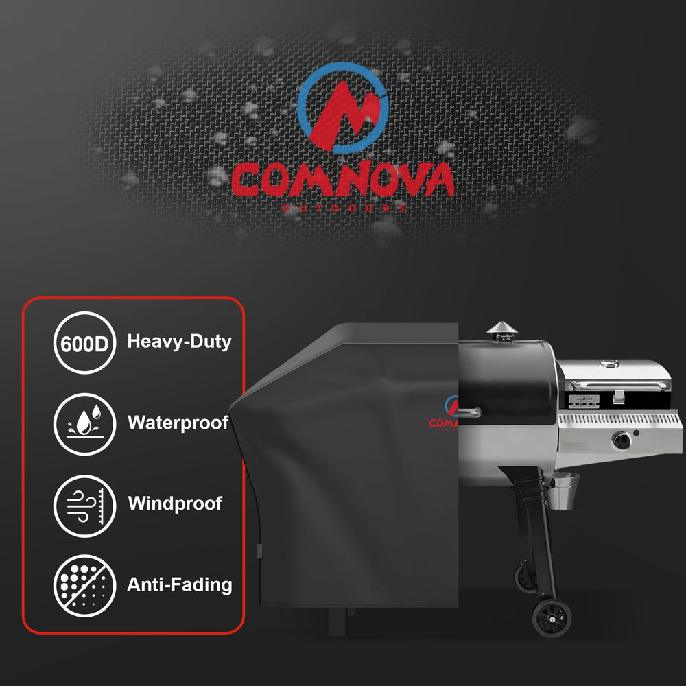 M COMNOVA OUTDOORS adjustable Velcro strap detail for secure wind resistance