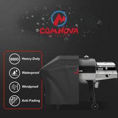 M COMNOVA OUTDOORS adjustable Velcro strap detail for secure wind resistance