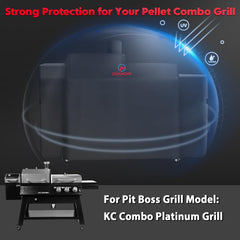 M COMNOVA OUTDOORS water beading on cover showing waterproof performance