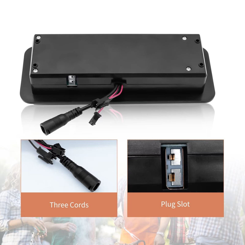 COMVIEE control buttons detail for easy operation and dependable fan adjustments