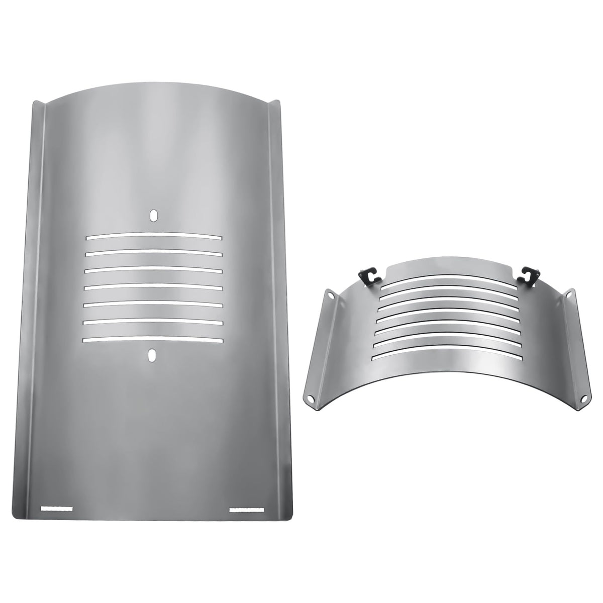 COMVIEE flame broiler front view showing robust steel and fit benefits