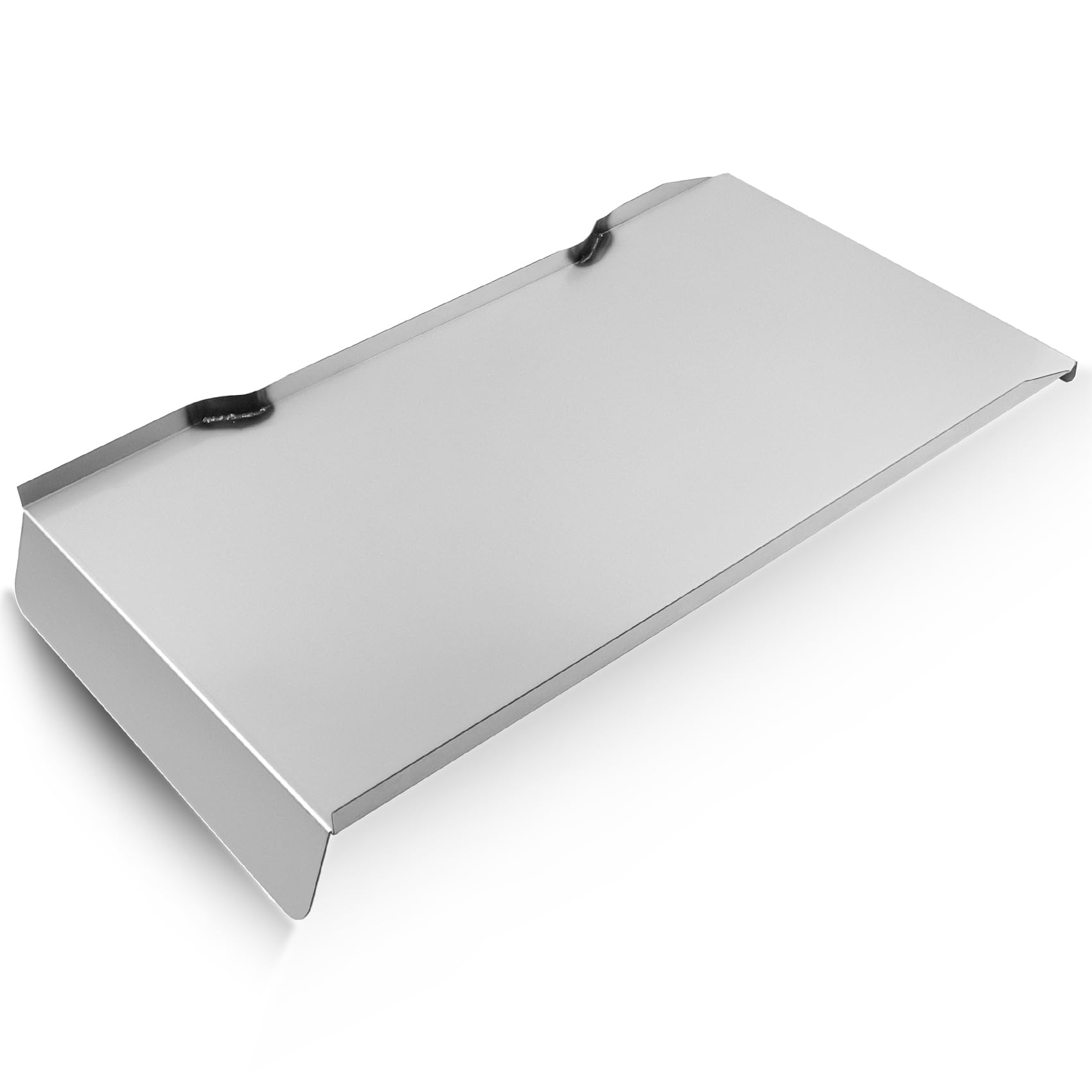 COMVIEE front view of drip tray showing full fit and easy replacement benefit