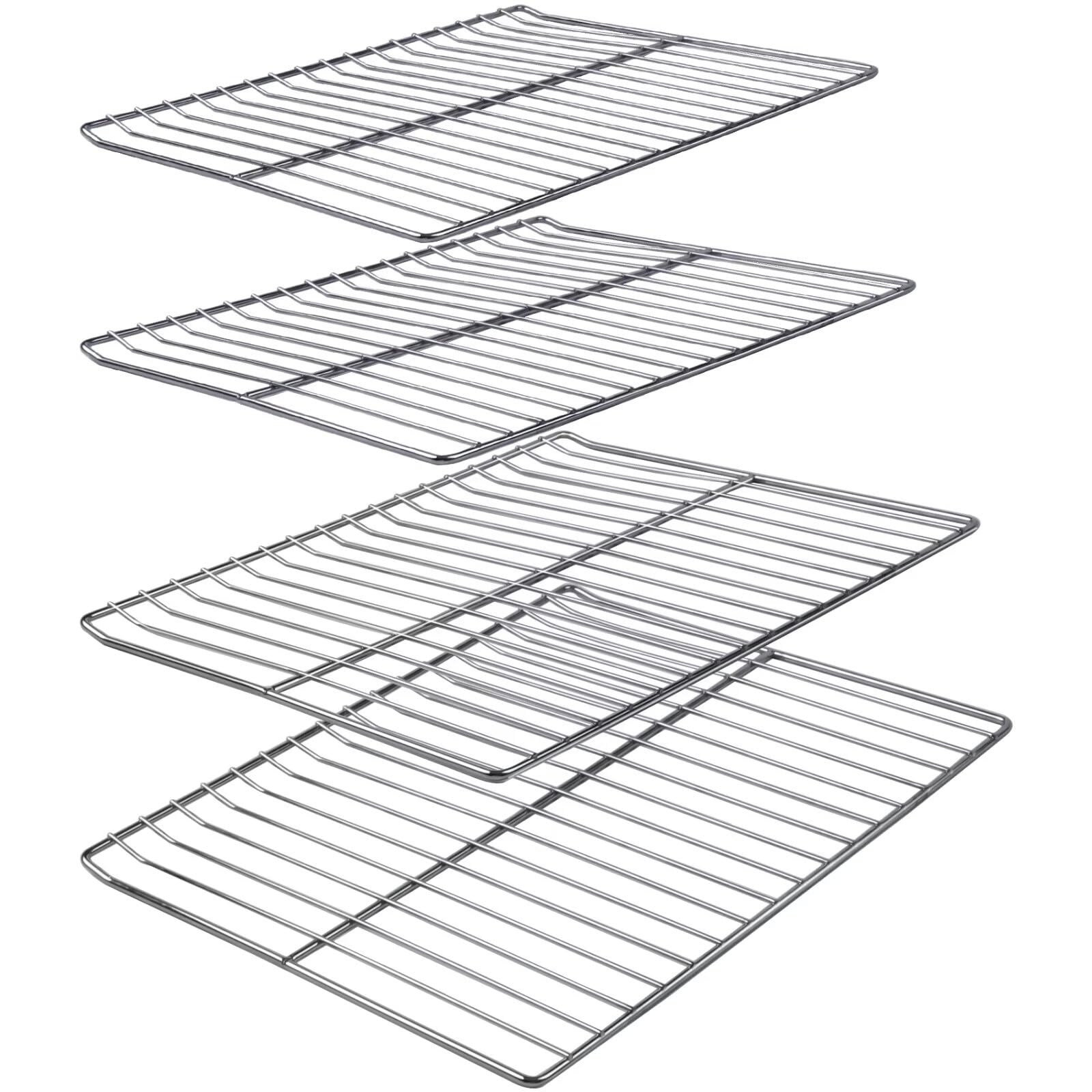 COMVIEE front view of 4-pack grates showing fit and benefit of full cooking space