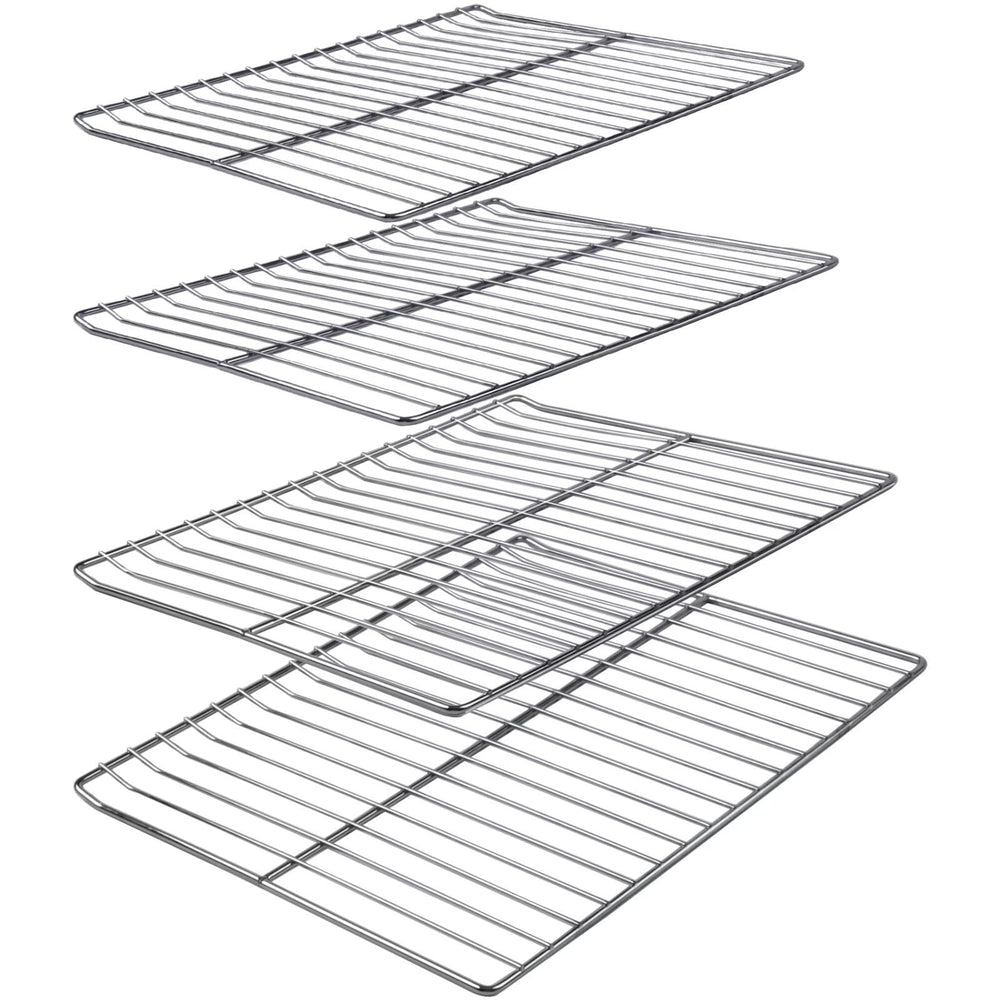 COMVIEE front view of 4-pack grates showing fit and benefit of full cooking space