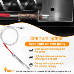 COMVIEE hot rod ignitor detail showing reliable ignition benefit