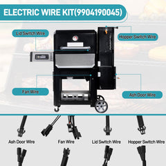 COMVIEE labeled wiring harness close-up ensuring correct connections and reliable conductivity