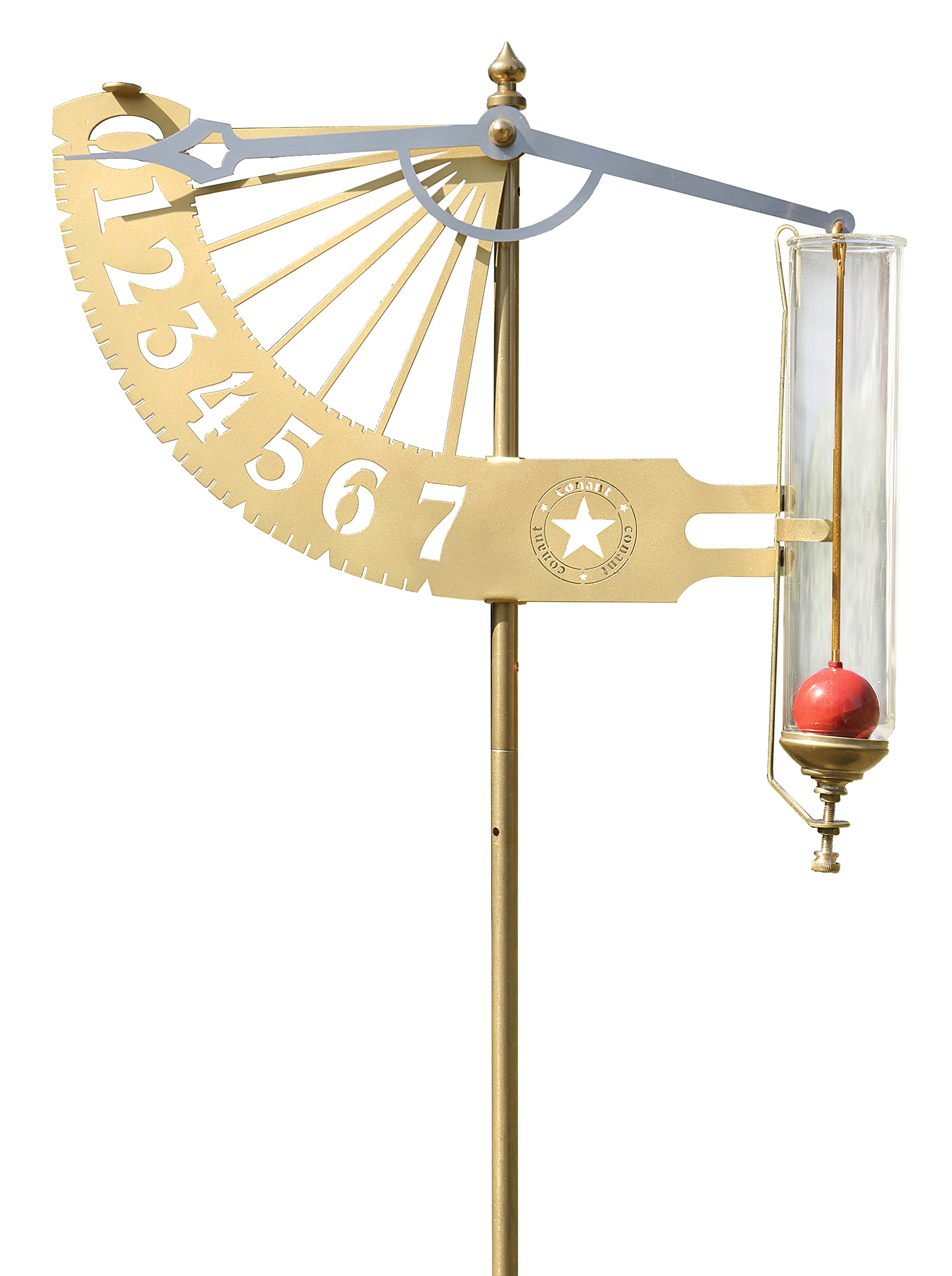 Conant front view showcasing gauge design and easy-read numbers for clear measurement