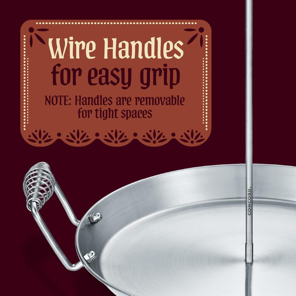 CONCORD plate and drip channel detail collecting juices and reducing flare-ups for safer grilling