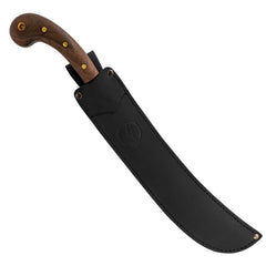 Condor golok close-up of 1075 high carbon blade edge highlighting durability benefit