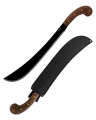 Condor golok front profile showing full blade and balanced form for reliable chopping