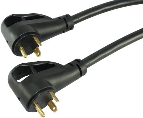 Conntek 14995 close-up of thick 10/3 and 10/4 cord gauge showing heat resistance
