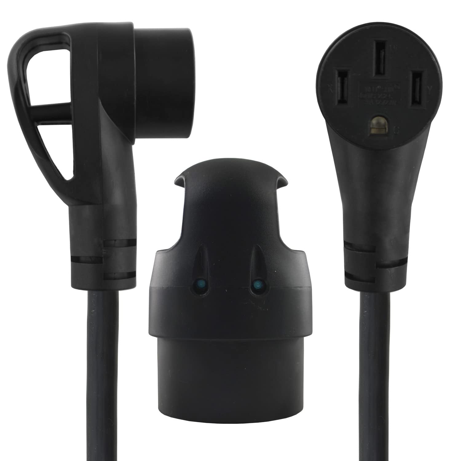 Conntek 14995 label and connector detail showing molded plugs and copper conductors