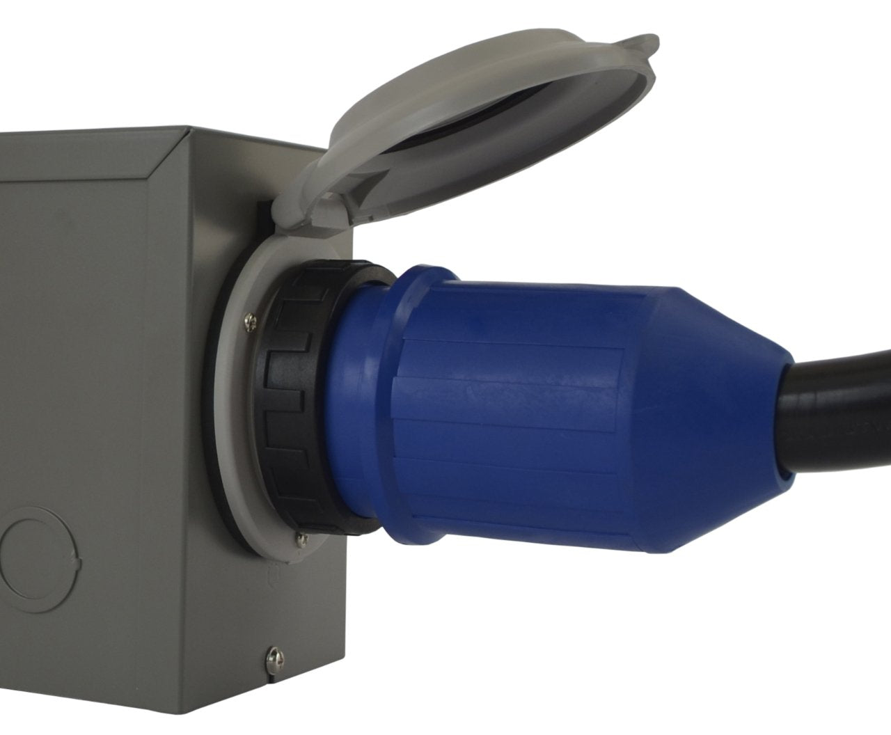 Conntek locking collar close-up demonstrating secure engagement and element resistance