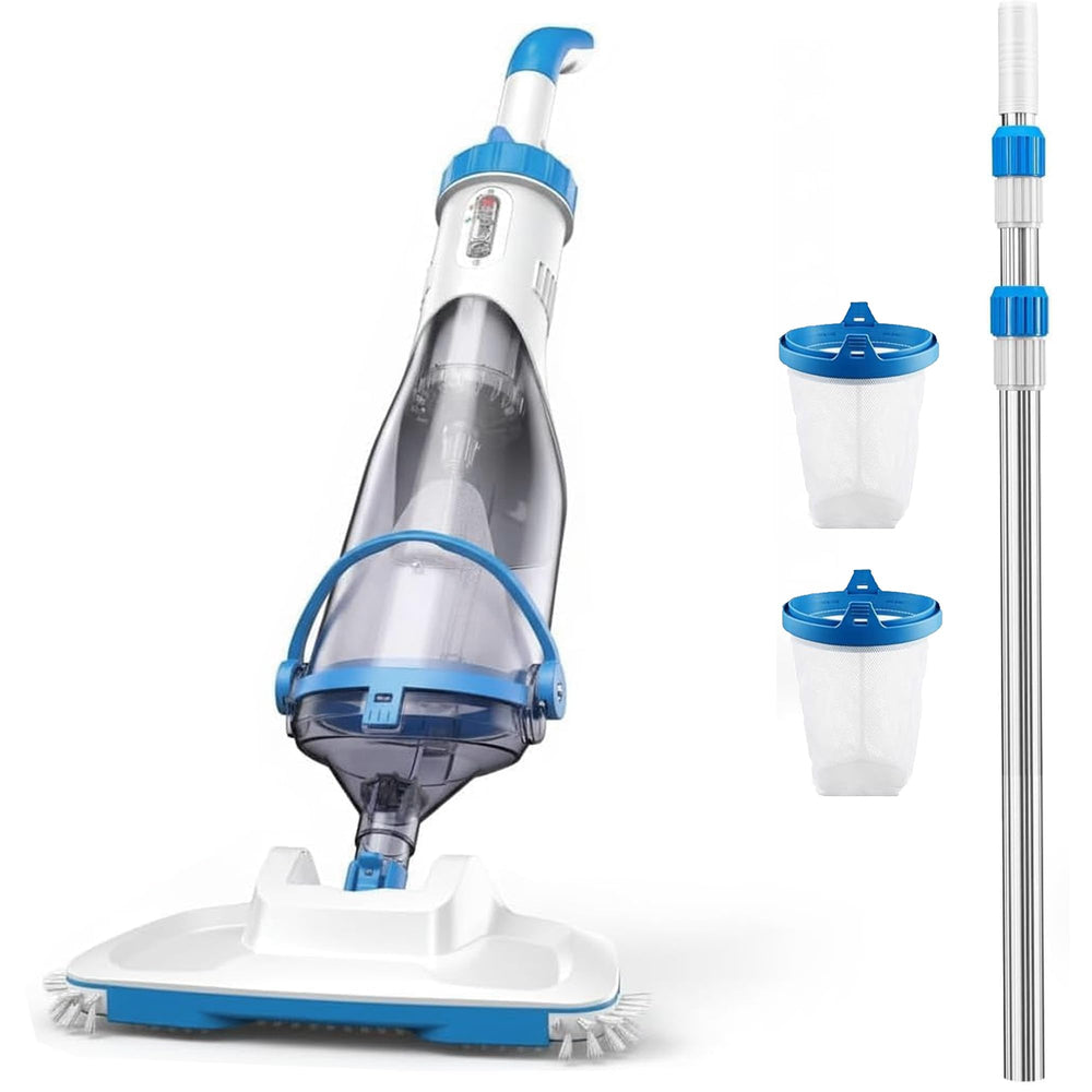 Consciot front view showing cordless cleaner and ergonomic grip benefit easy handling