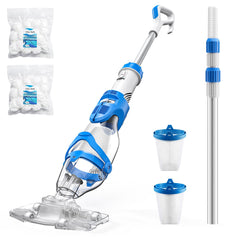 Consciot front view showing compact cleaner and cordless benefit