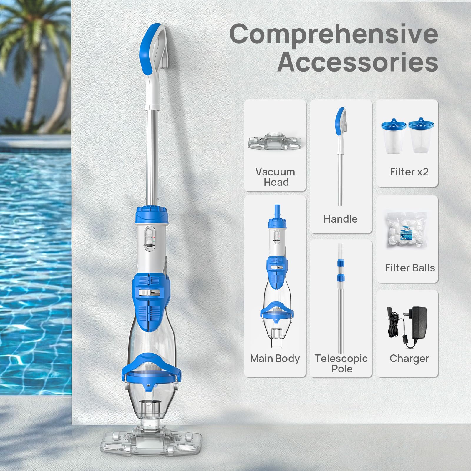 Consciot in backyard pool setting illustrating practical everyday use