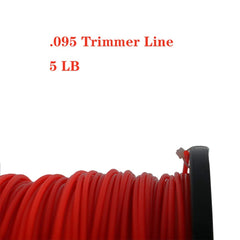 Convit line loaded in a trimmer head demonstrating smooth feeding benefit