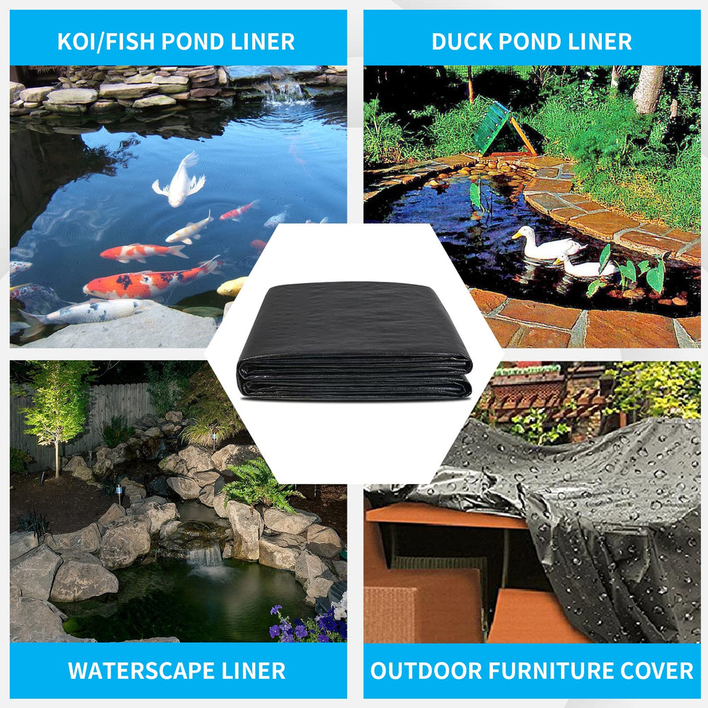 Coocure liner in water garden setting enhancing landscape appeal