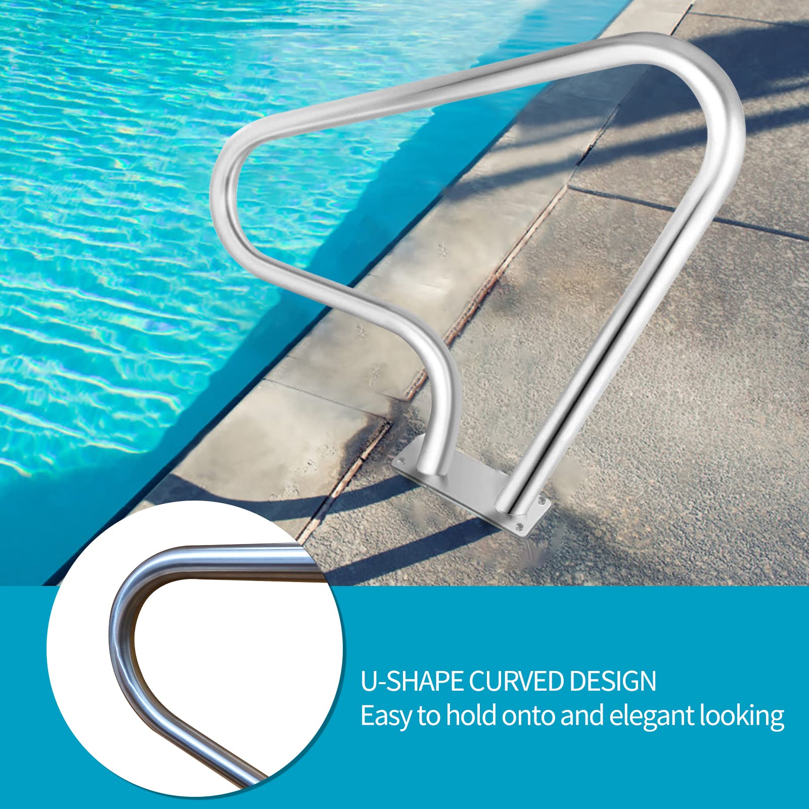 Coocure blue velcro cover detail showing improved grip and sun protection