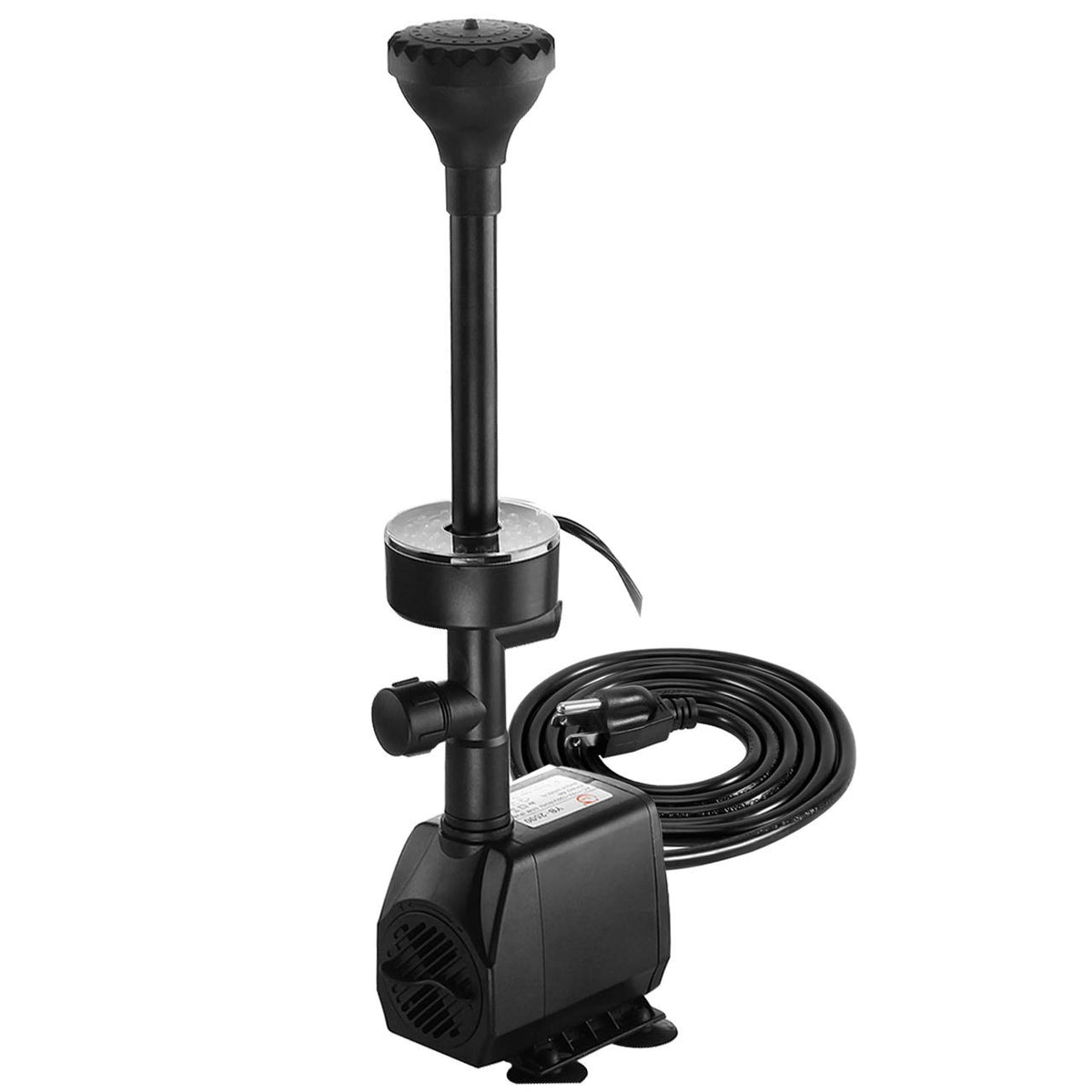 COODIA front view of pump showing compact body and outlet, highlights durability and easy placement