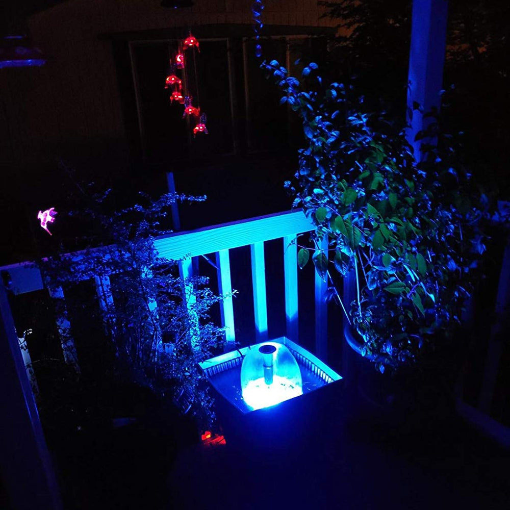 COODIA detachable RGB LED ring close-up, shows color-changing light enhancing night visuals