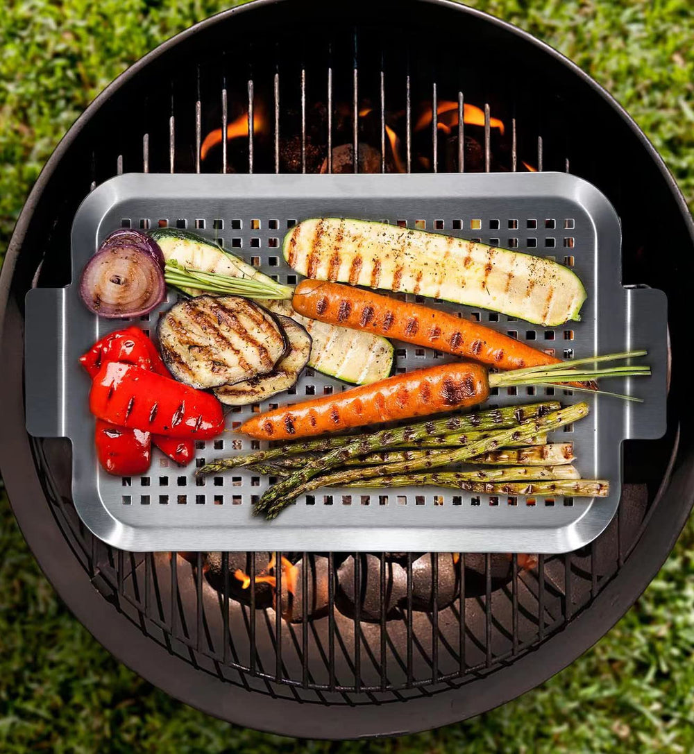 Cook Time pans beside ruler showing measurements for capacity and scale
