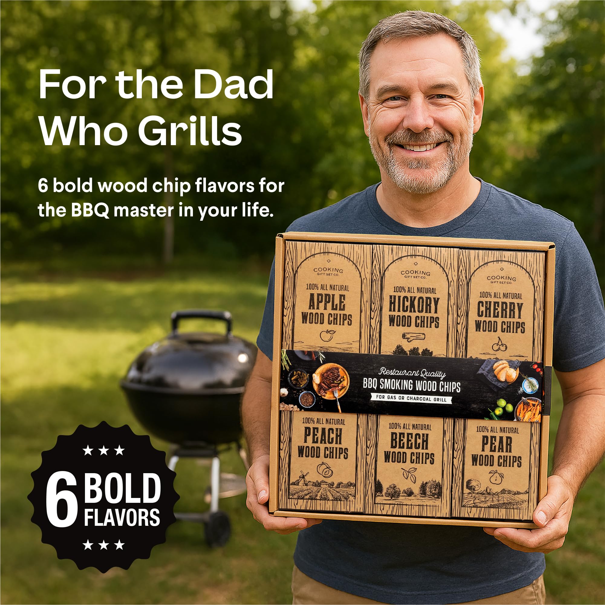 Cooking Gift Set six-variety arrangement highlighting flavor options for experimentation