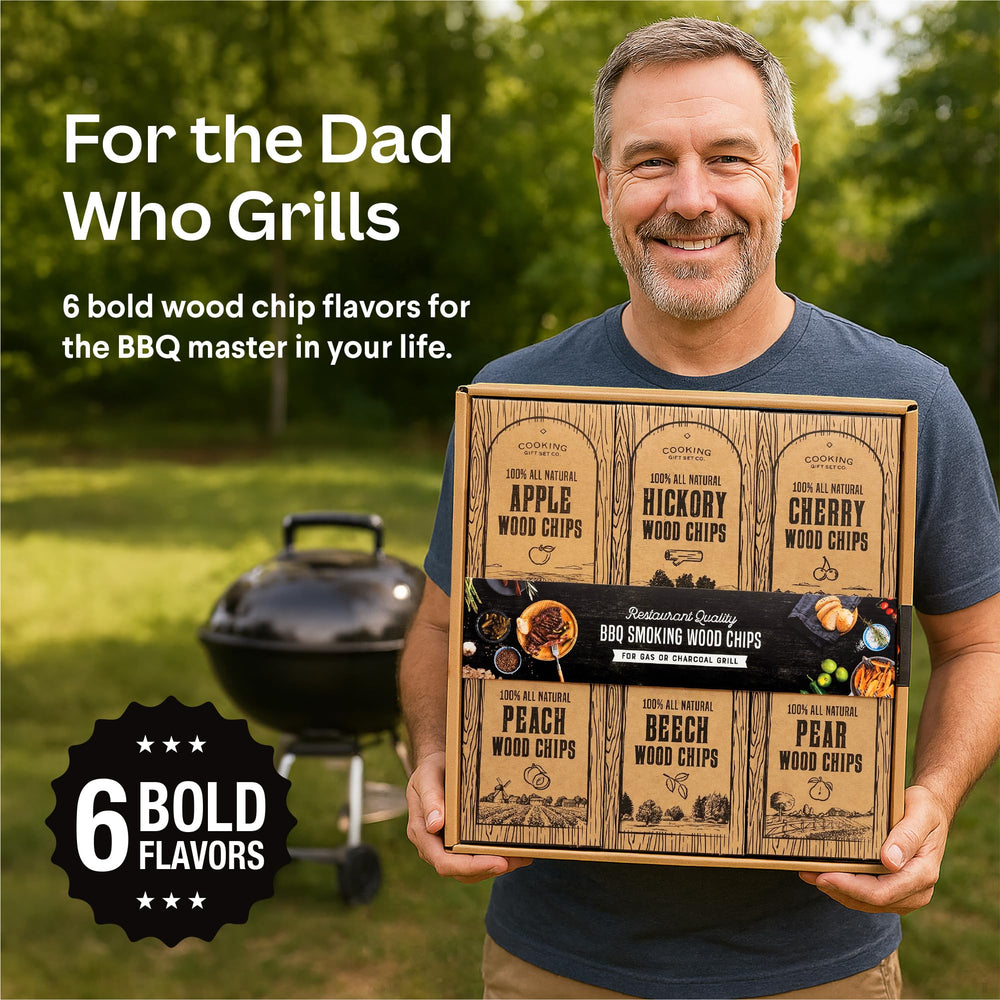Cooking Gift Set six-variety arrangement highlighting flavor options for experimentation