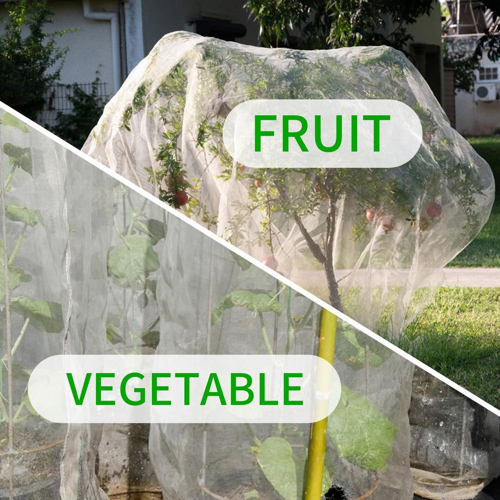 Cookmaster folded netting stored compactly, space-saving reuse