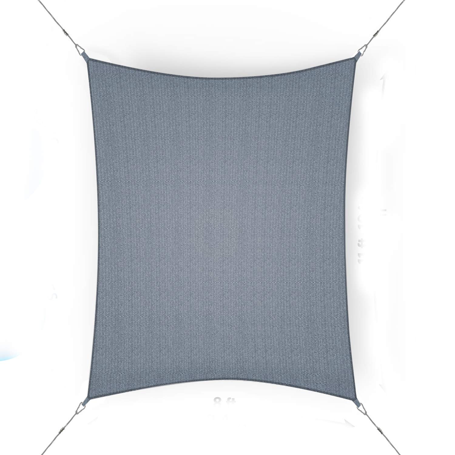 Coolaroo close-up of HDPE weave texture, breathable fabric for cooler shade