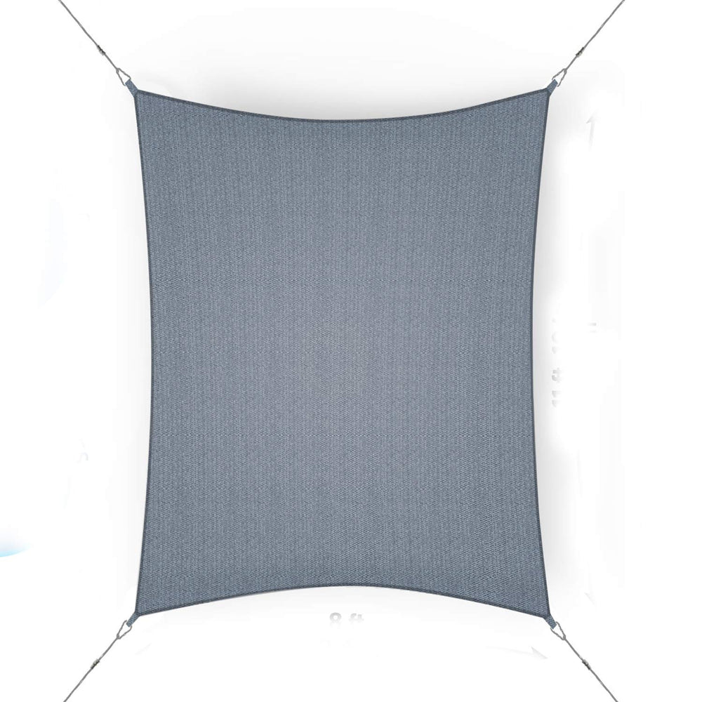 Coolaroo close-up of HDPE weave texture, breathable fabric for cooler shade