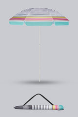 Coolibar Intego canopy close-up highlighting UPF 50+ fabric and sun protection