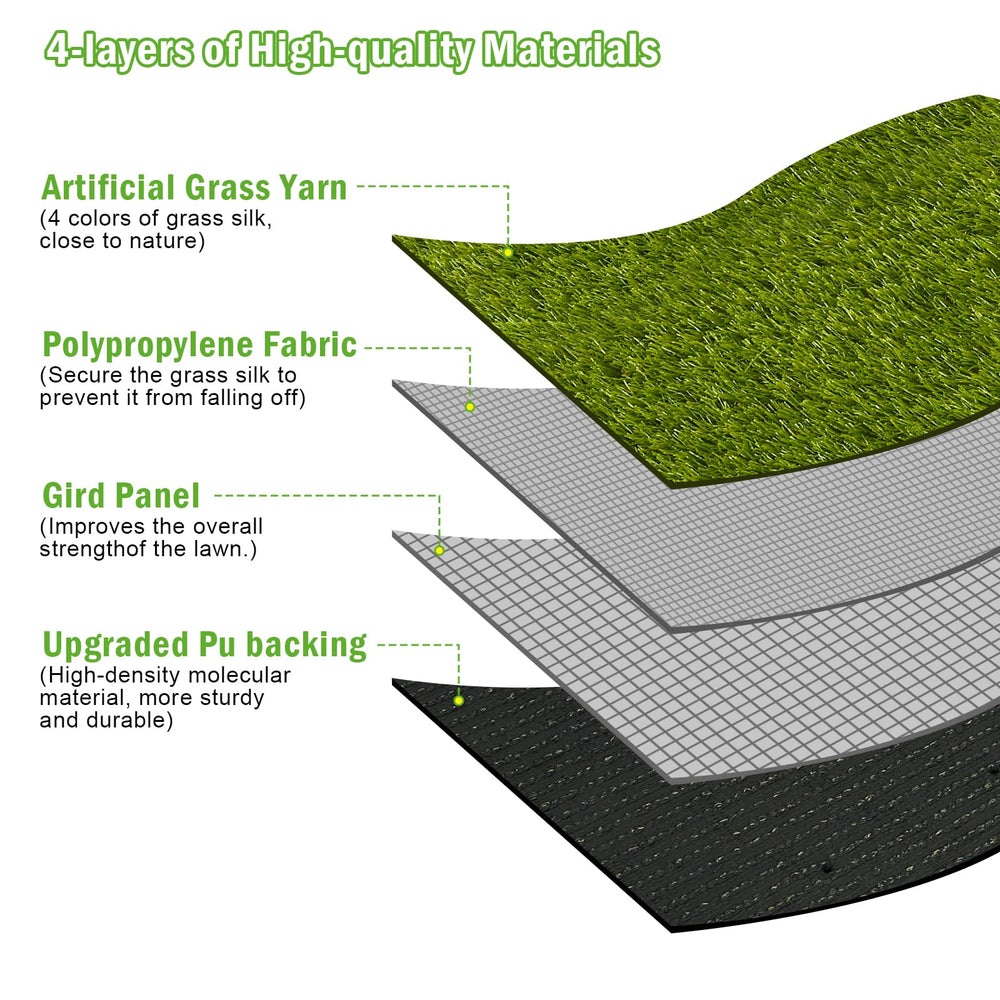 CooRug installed on balcony for durable green surface and low maintenance