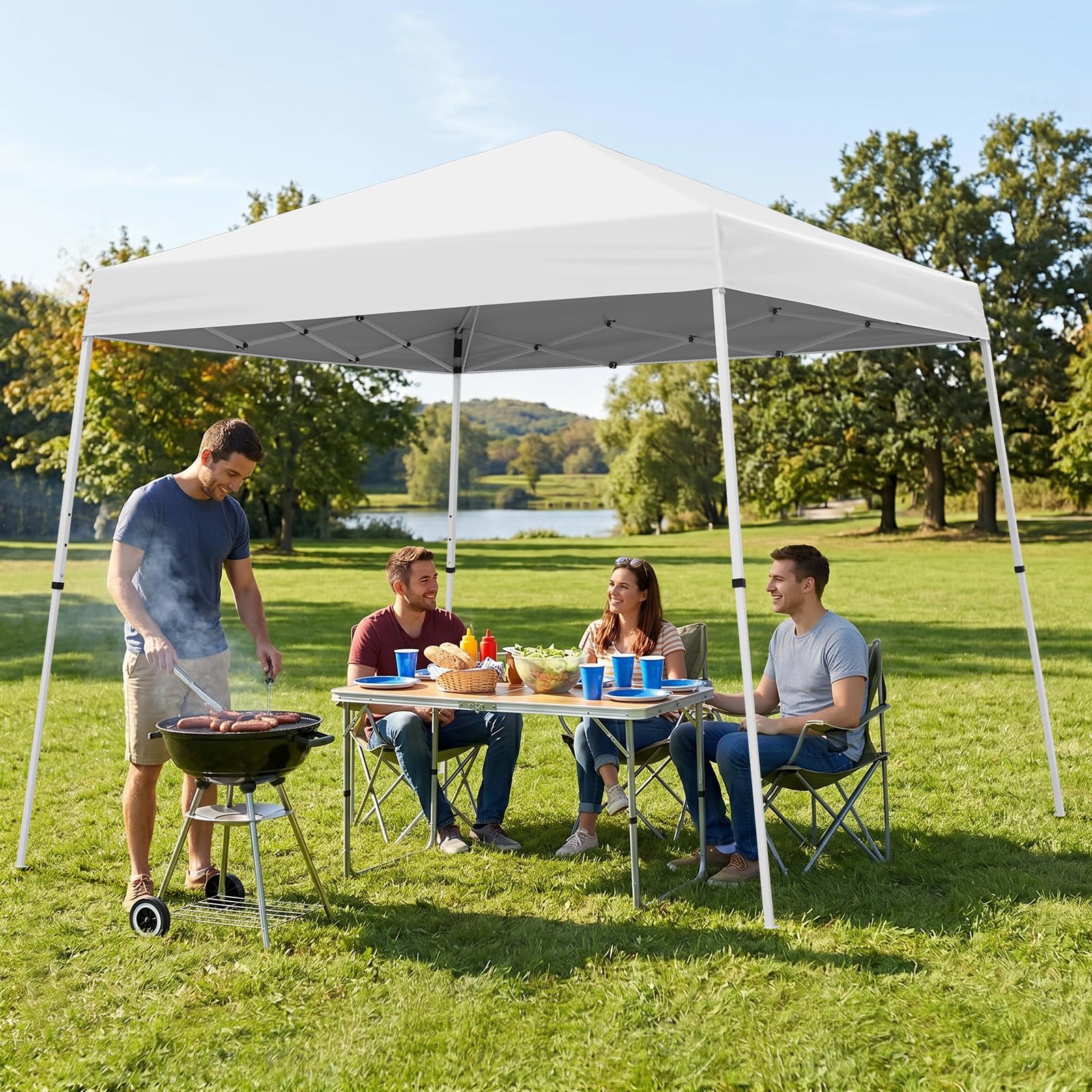COOS BAY 150D fabric texture highlighting UV-resistant coverage