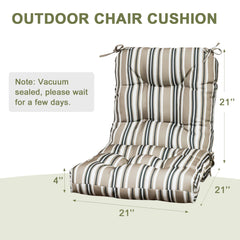 COOS BAY side profile showing 4 inch thickness for visible comfort support