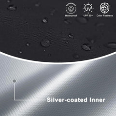 COOSHADE close-up of powder-coated metal frame highlighting durable construction
