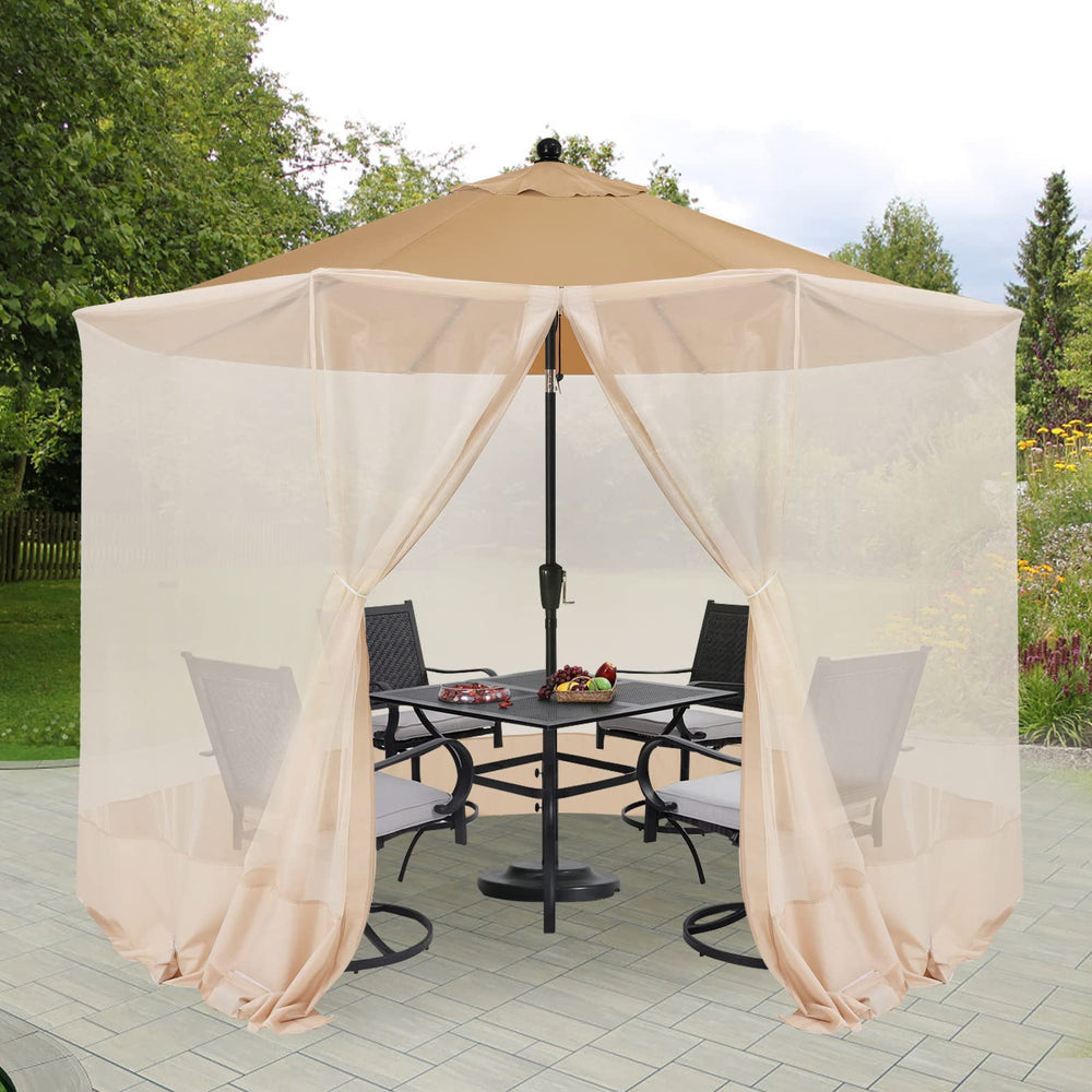 COOSHADE folded net packed small for storage and easy transport