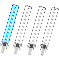 coospider-repta front packaging showing four UV-C replacement bulbs benefiting clear water