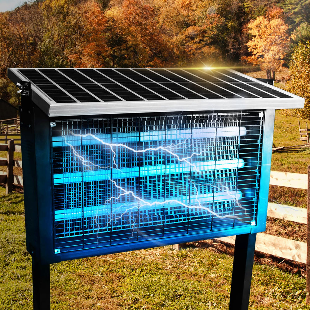 coospider-repta front view showing full unit and benefit of wide-area coverage