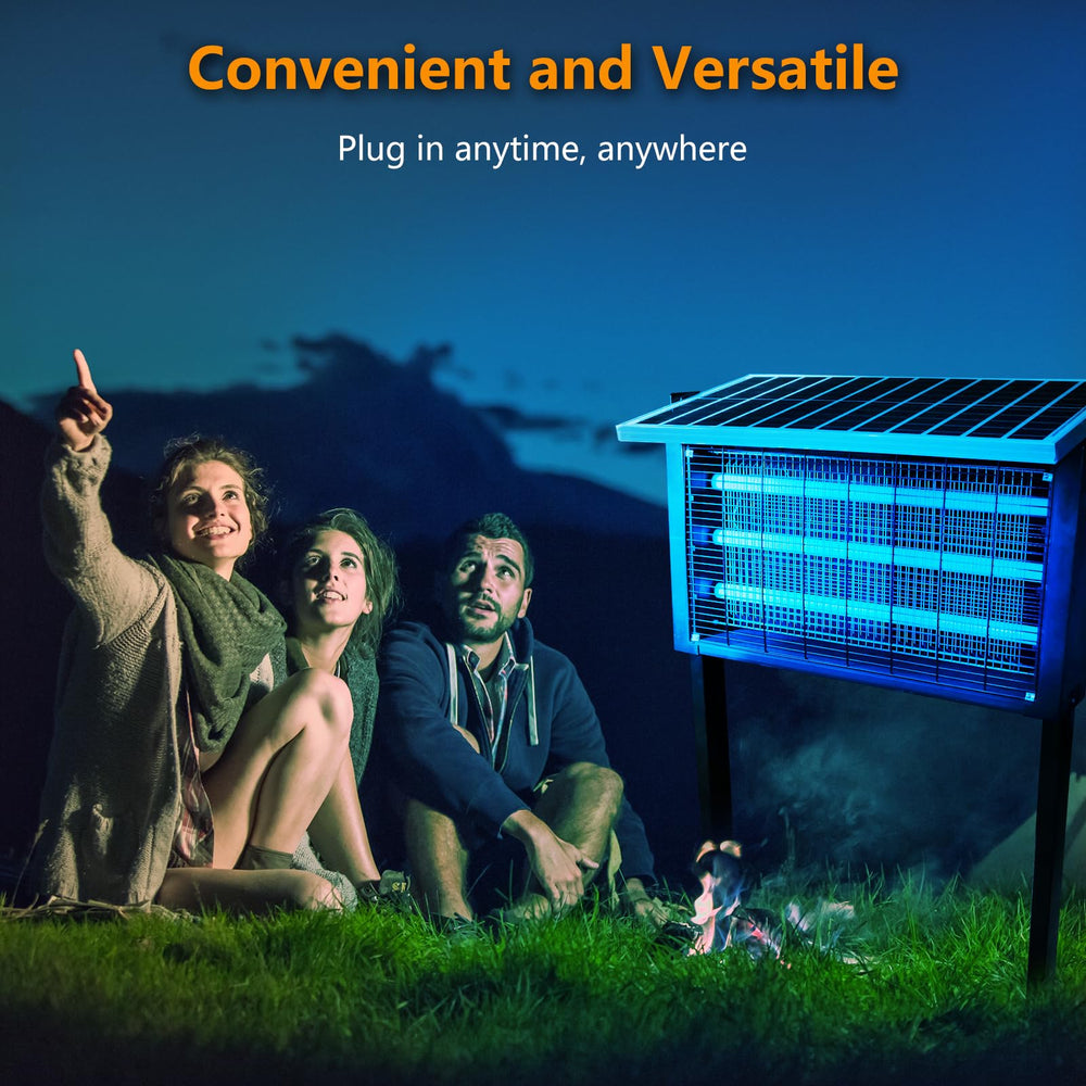 coospider-repta three UV LED tubes detail offering long-life insect attraction