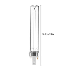 coospider-repta quartz tube close-up showing high transmission for stronger UV output