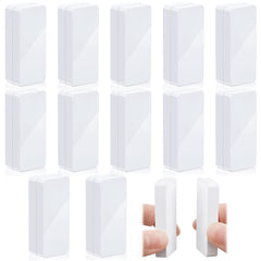 Copkim front pack of 24 white magnetic curtain weights showing quantity and benefit