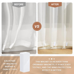 Copkim weight securing a tablecloth corner for stable outdoor dining