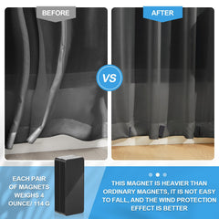 Copkim weights holding a tablecloth edge to prevent blowing at outdoor meal