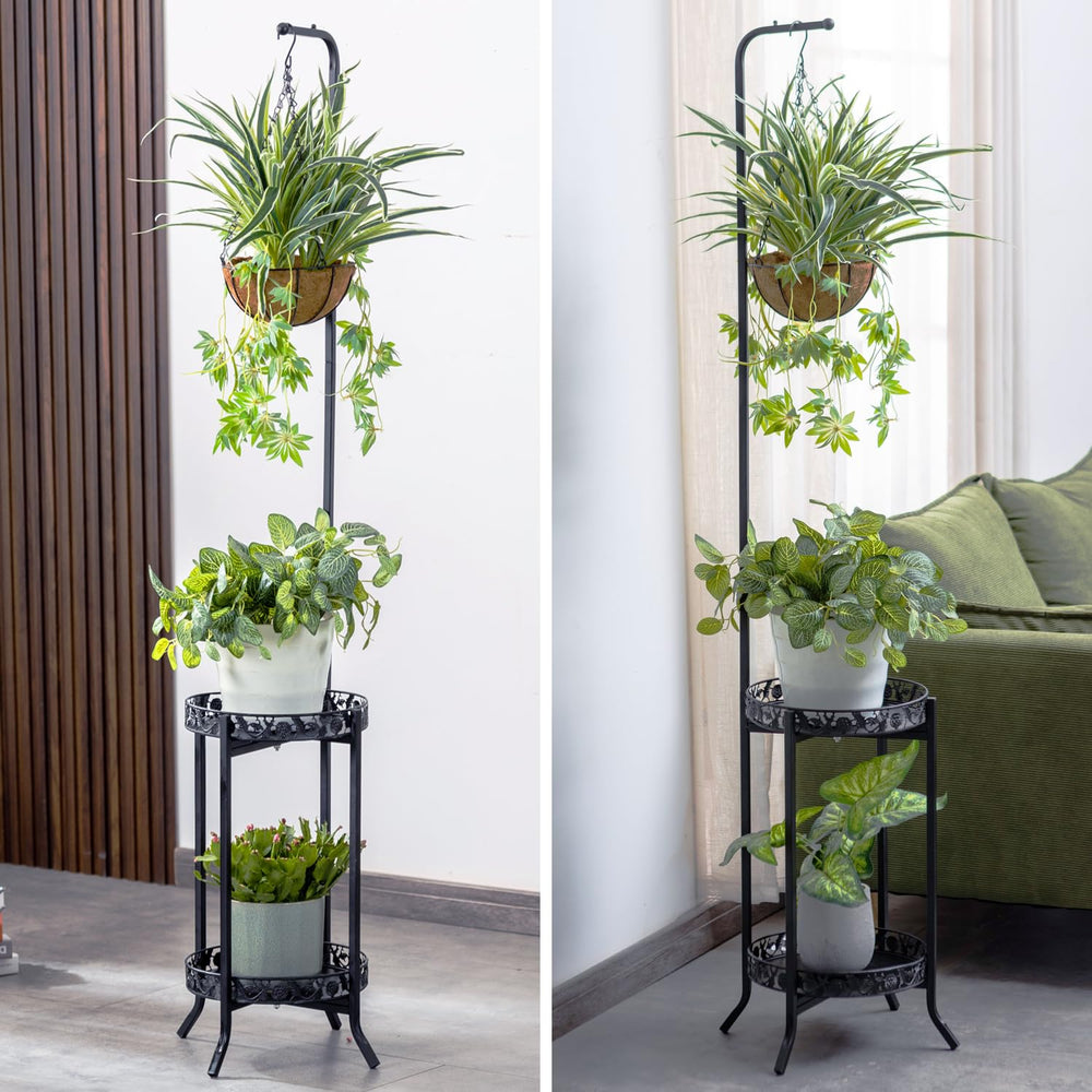 COPREE on balcony with plants showing decorative outdoor display benefit