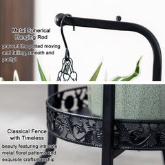 COPREE side profile showing sturdy iron frame and stability for pots benefit